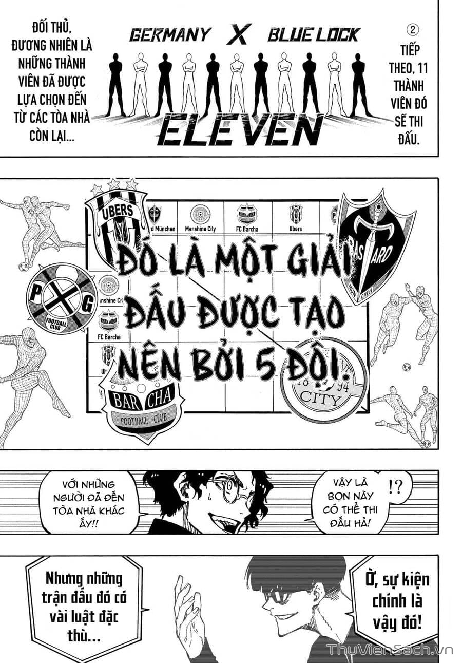 Truyện Tranh Tiền Đạo Số 1 - Blue Lock trang 6