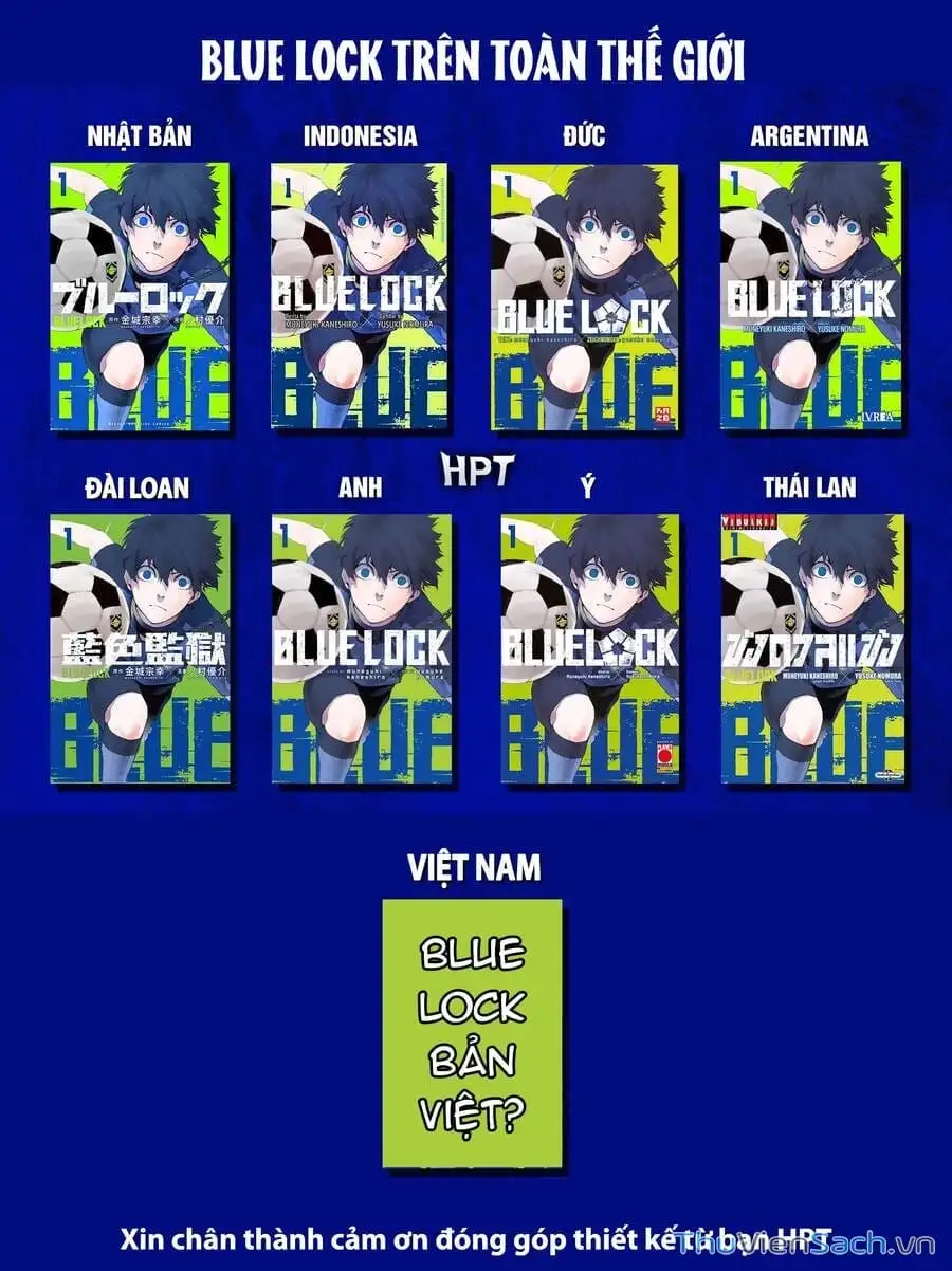 Truyện Tranh Tiền Đạo Số 1 - Blue Lock trang 6