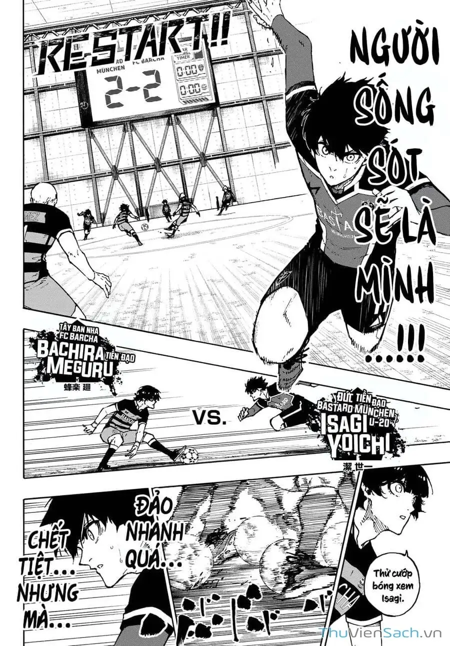 Truyện Tranh Tiền Đạo Số 1 - Blue Lock trang 6