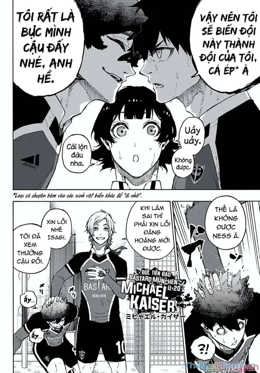 Truyện Tranh Tiền Đạo Số 1 - Blue Lock trang 6