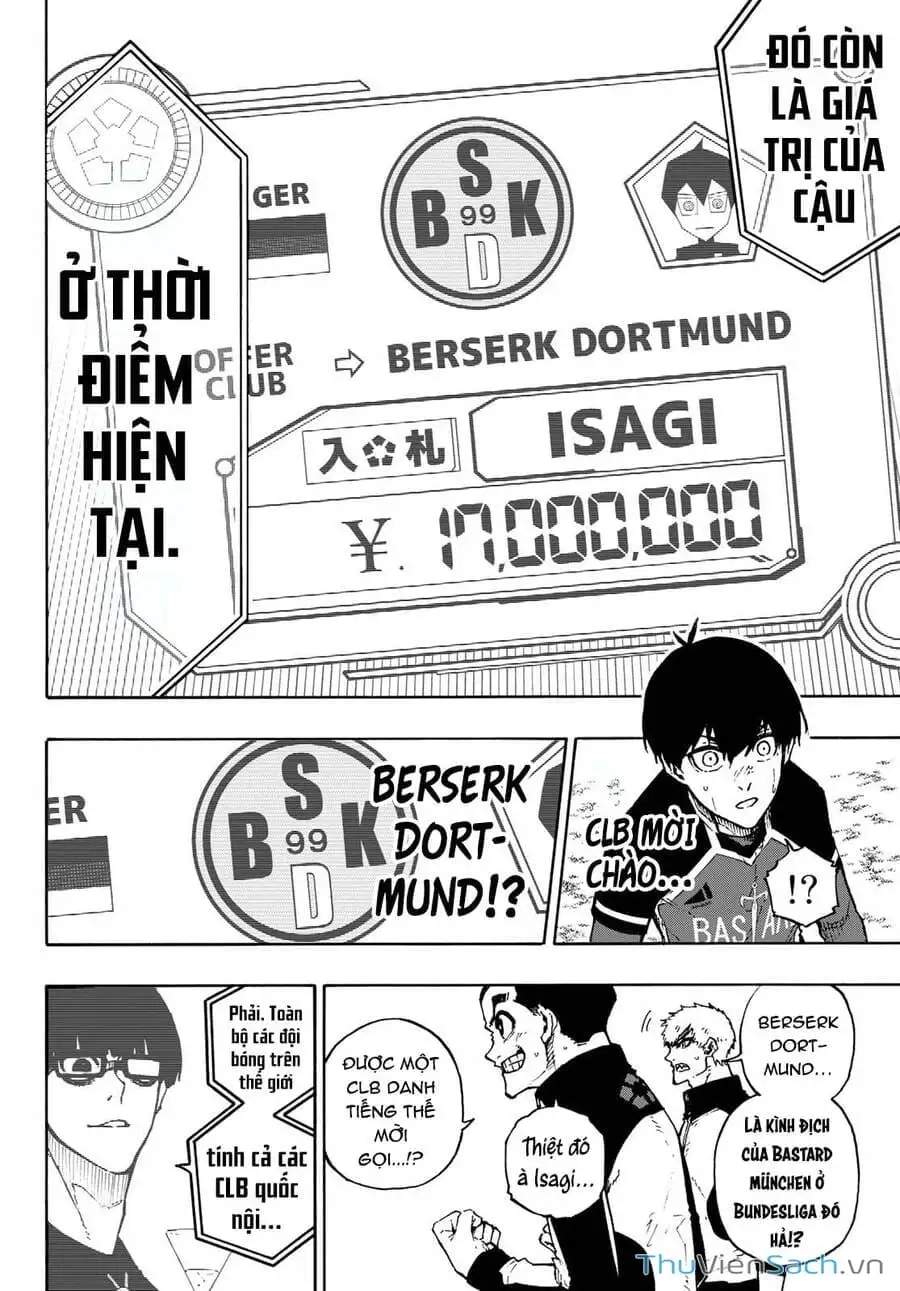 Truyện Tranh Tiền Đạo Số 1 - Blue Lock trang 6