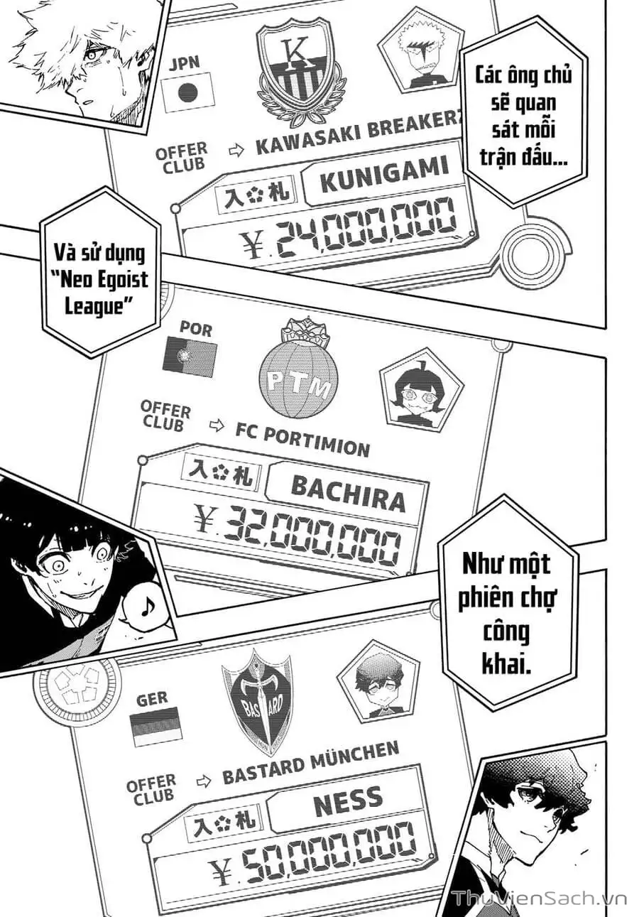 Truyện Tranh Tiền Đạo Số 1 - Blue Lock trang 6