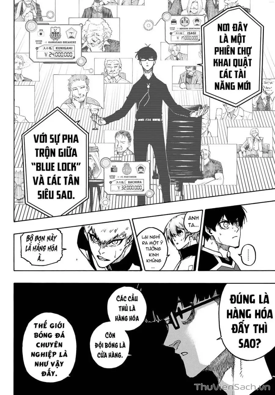 Truyện Tranh Tiền Đạo Số 1 - Blue Lock trang 5
