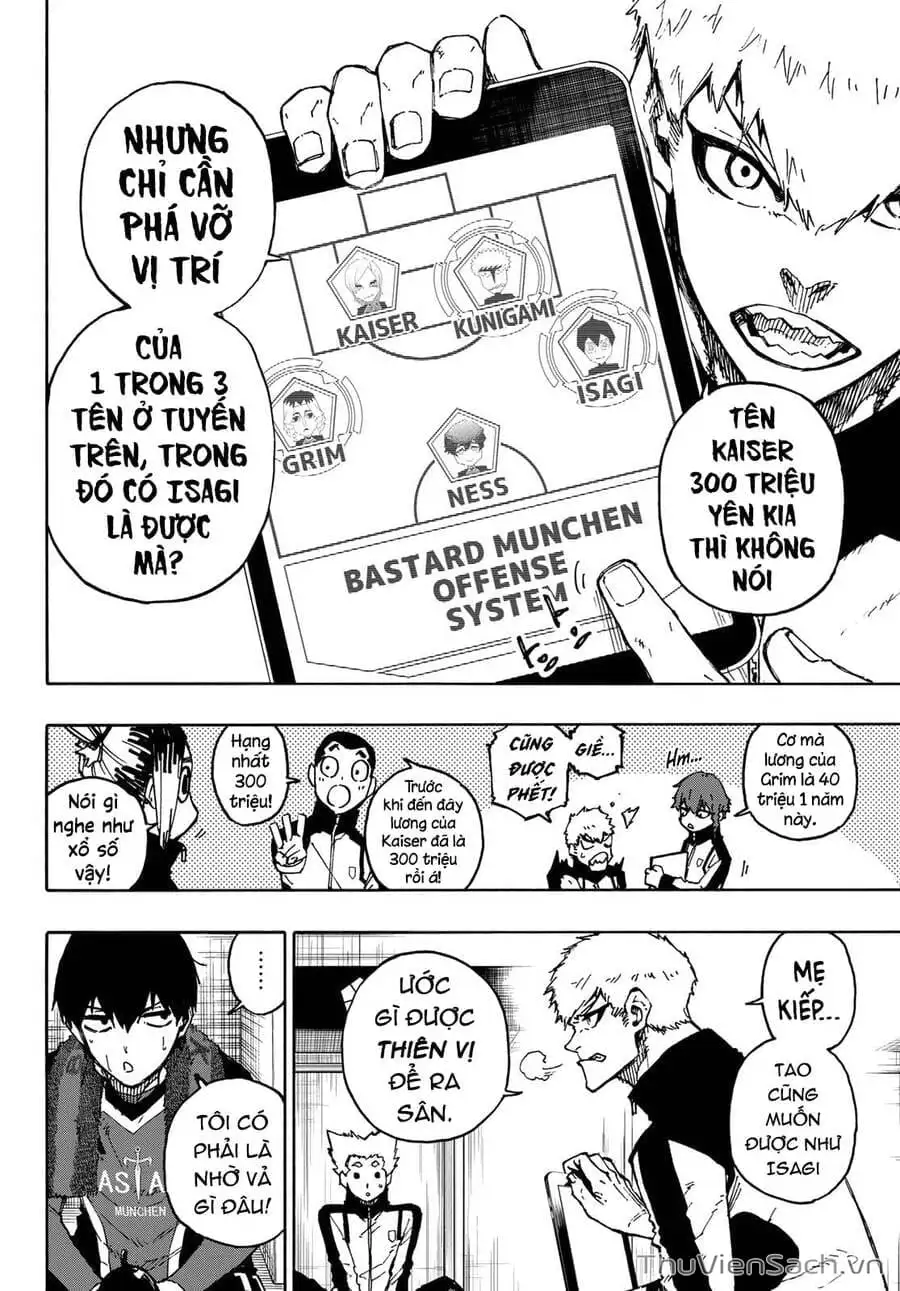 Truyện Tranh Tiền Đạo Số 1 - Blue Lock trang 6