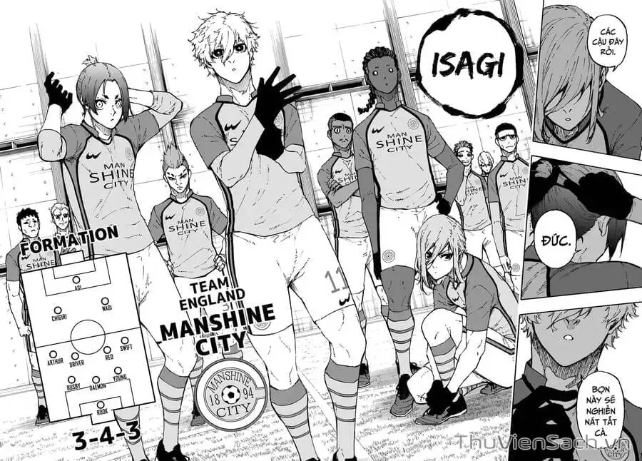 Truyện Tranh Tiền Đạo Số 1 - Blue Lock trang 6