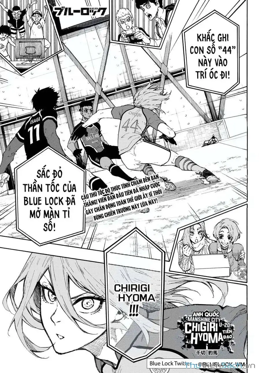 Truyện Tranh Tiền Đạo Số 1 - Blue Lock trang 6