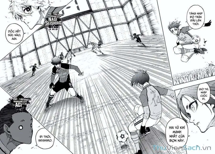 Truyện Tranh Tiền Đạo Số 1 - Blue Lock trang 6