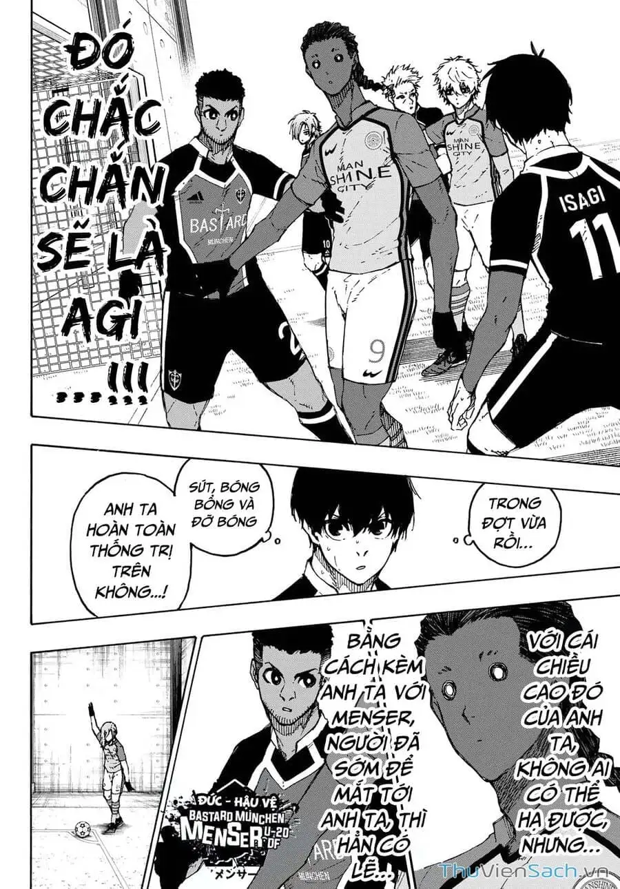 Truyện Tranh Tiền Đạo Số 1 - Blue Lock trang 6