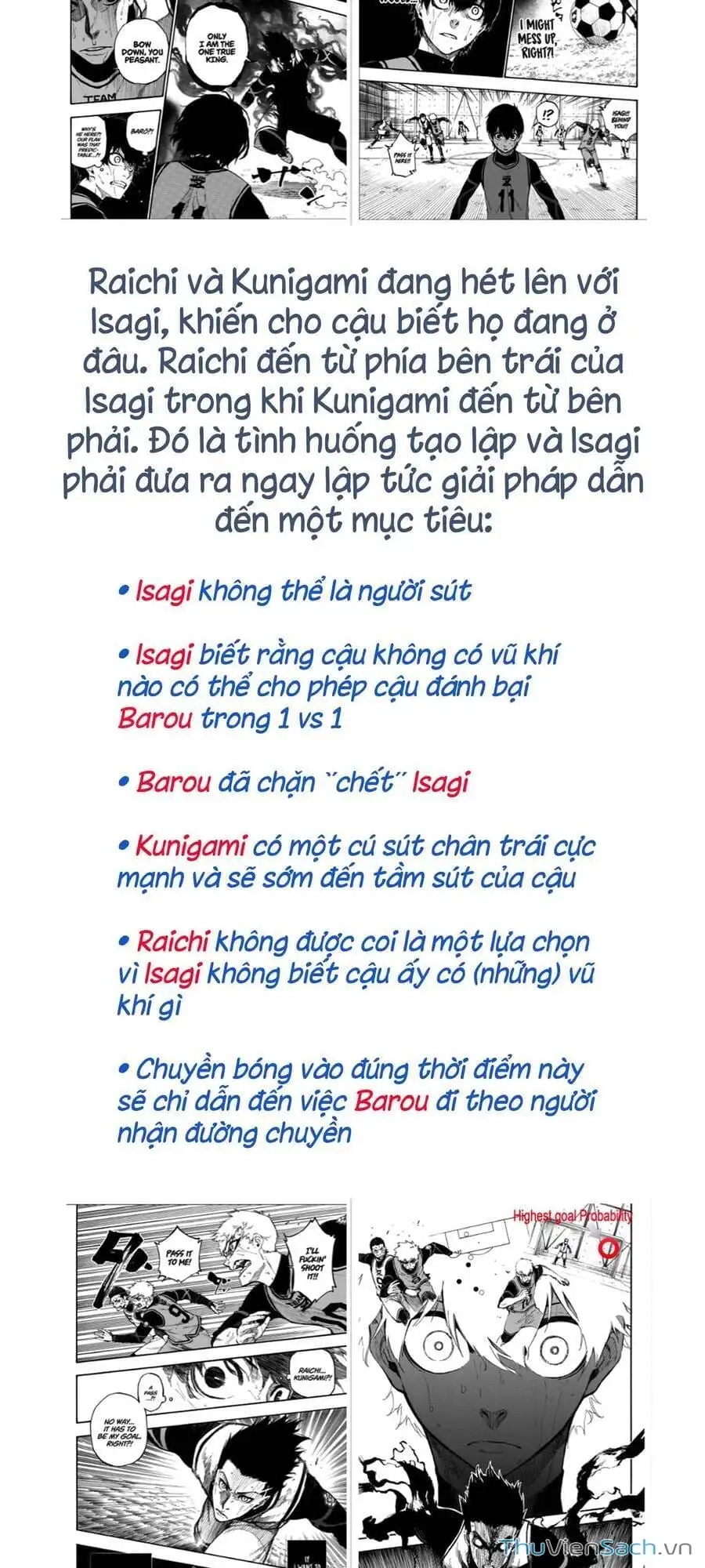 Truyện Tranh Tiền Đạo Số 1 - Blue Lock trang 6