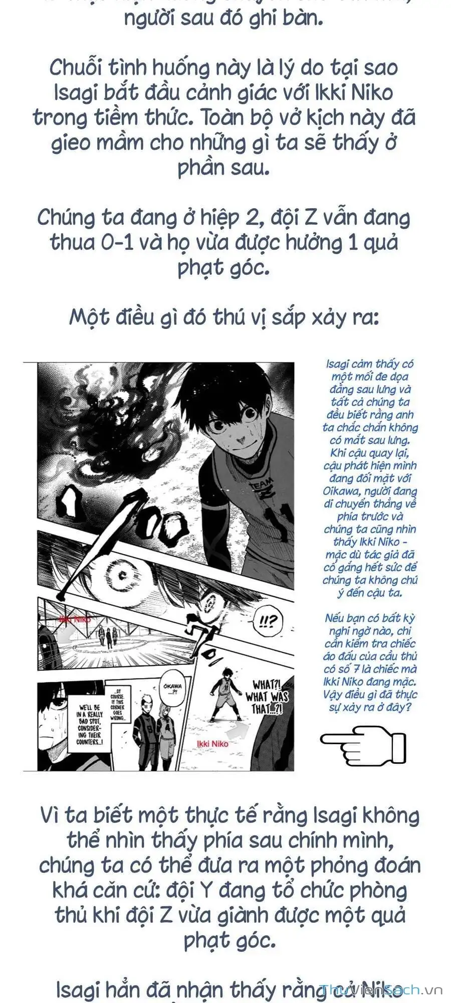 Truyện Tranh Tiền Đạo Số 1 - Blue Lock trang 6