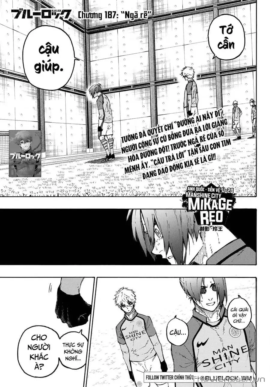 Truyện Tranh Tiền Đạo Số 1 - Blue Lock trang 6