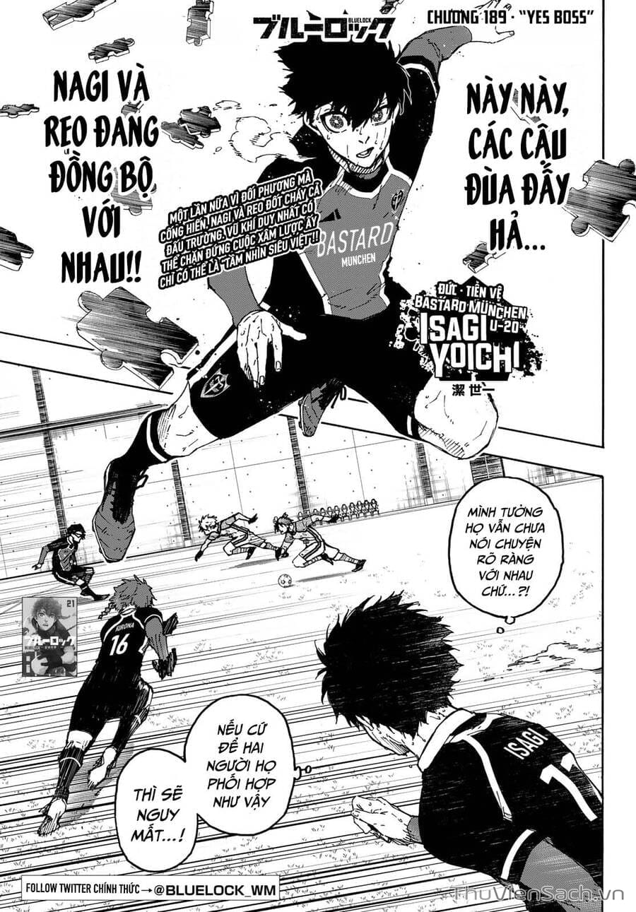 Truyện Tranh Tiền Đạo Số 1 - Blue Lock trang 6