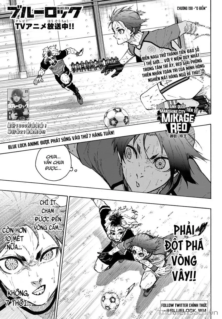 Truyện Tranh Tiền Đạo Số 1 - Blue Lock trang 6
