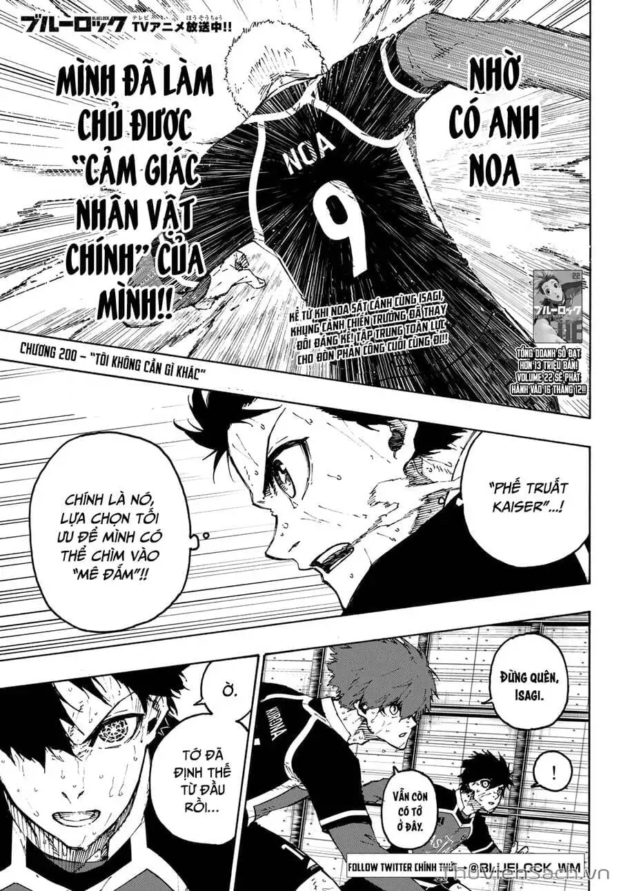 Truyện Tranh Tiền Đạo Số 1 - Blue Lock trang 6