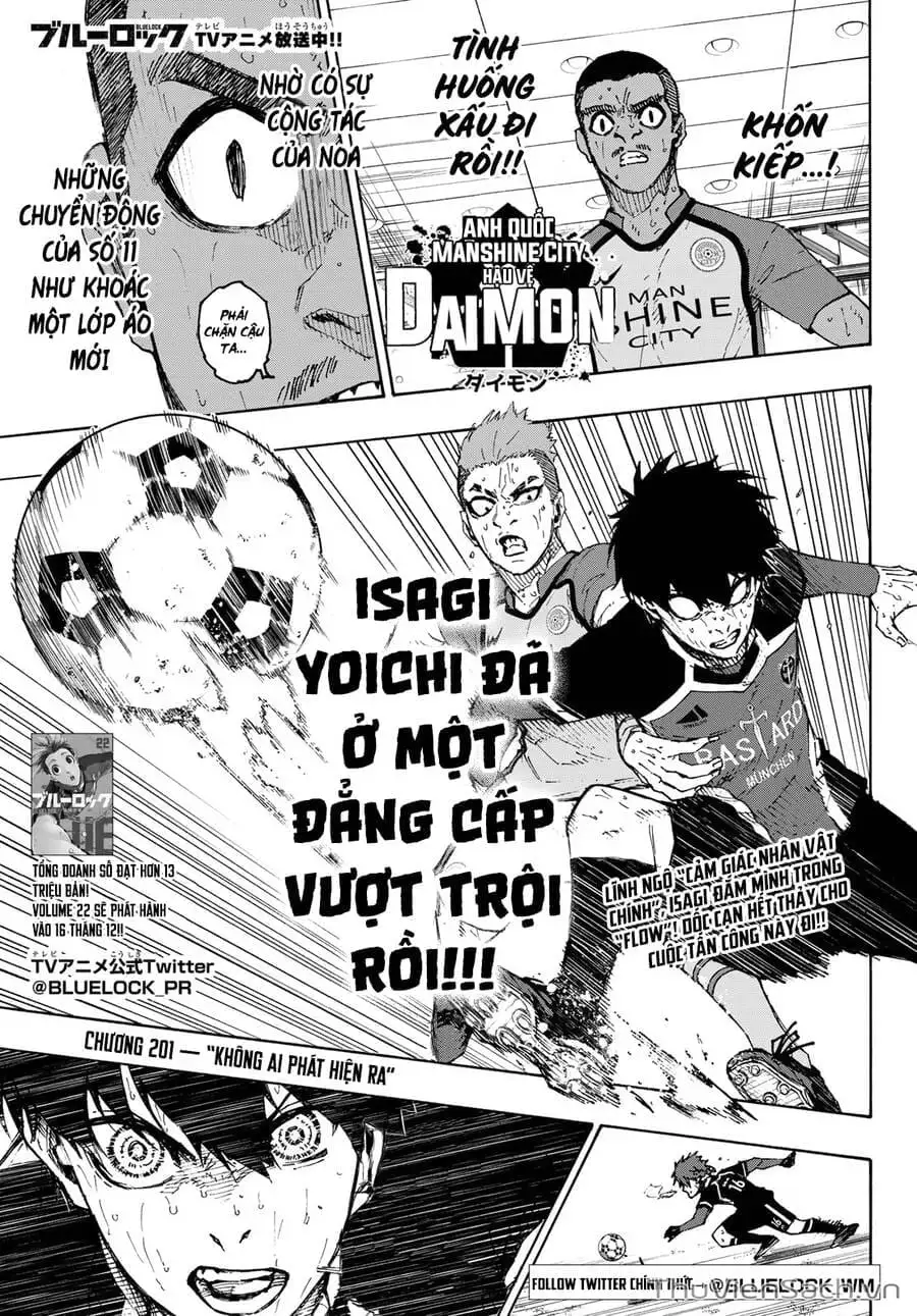 Truyện Tranh Tiền Đạo Số 1 - Blue Lock trang 6