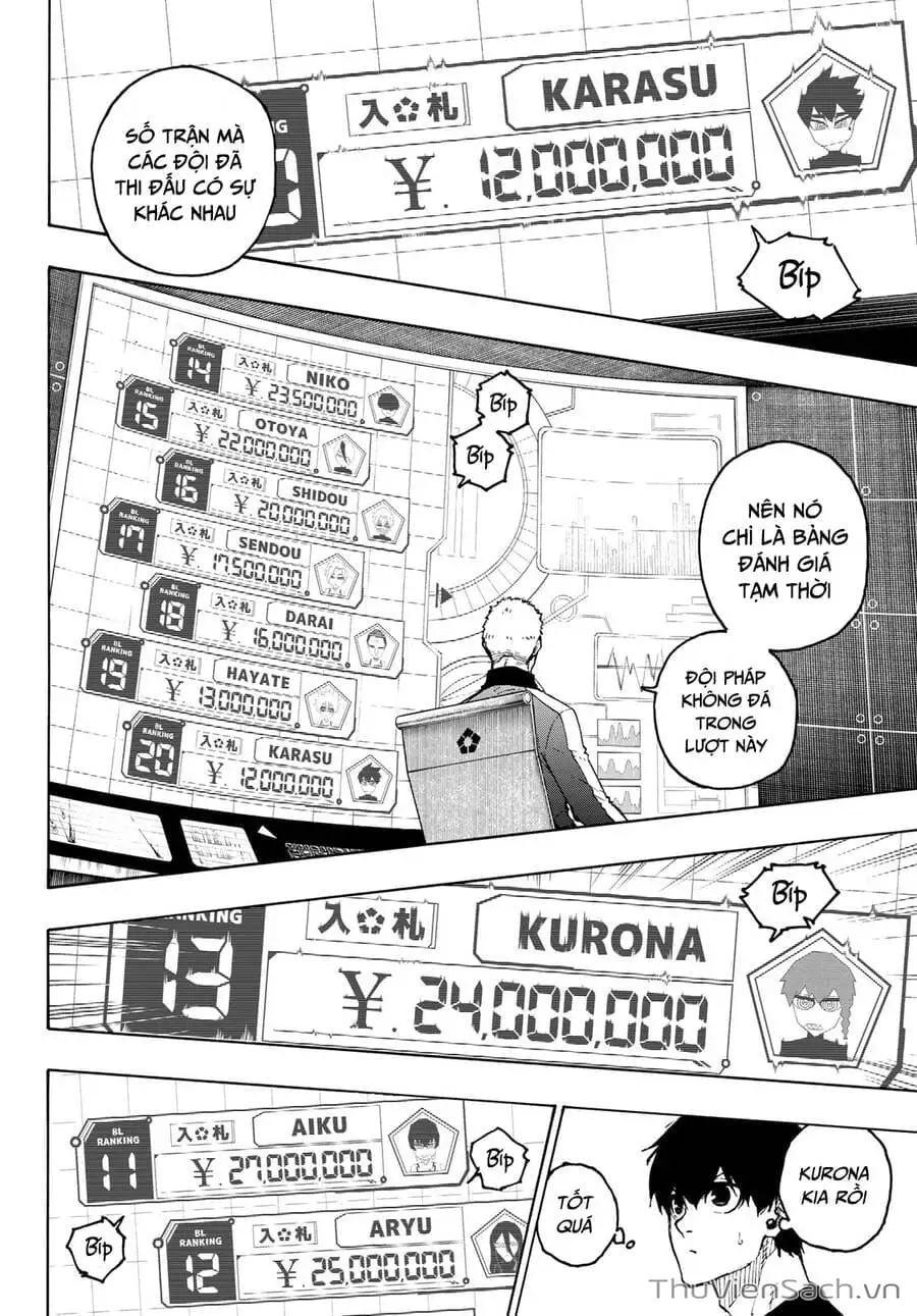 Truyện Tranh Tiền Đạo Số 1 - Blue Lock trang 5
