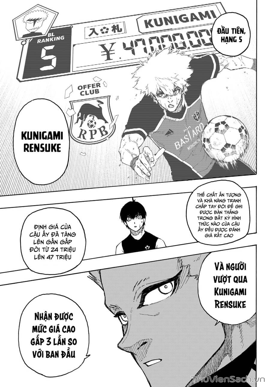 Truyện Tranh Tiền Đạo Số 1 - Blue Lock trang 6