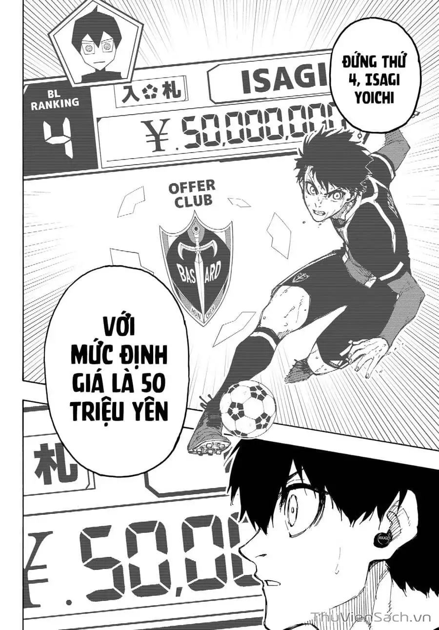 Truyện Tranh Tiền Đạo Số 1 - Blue Lock trang 5