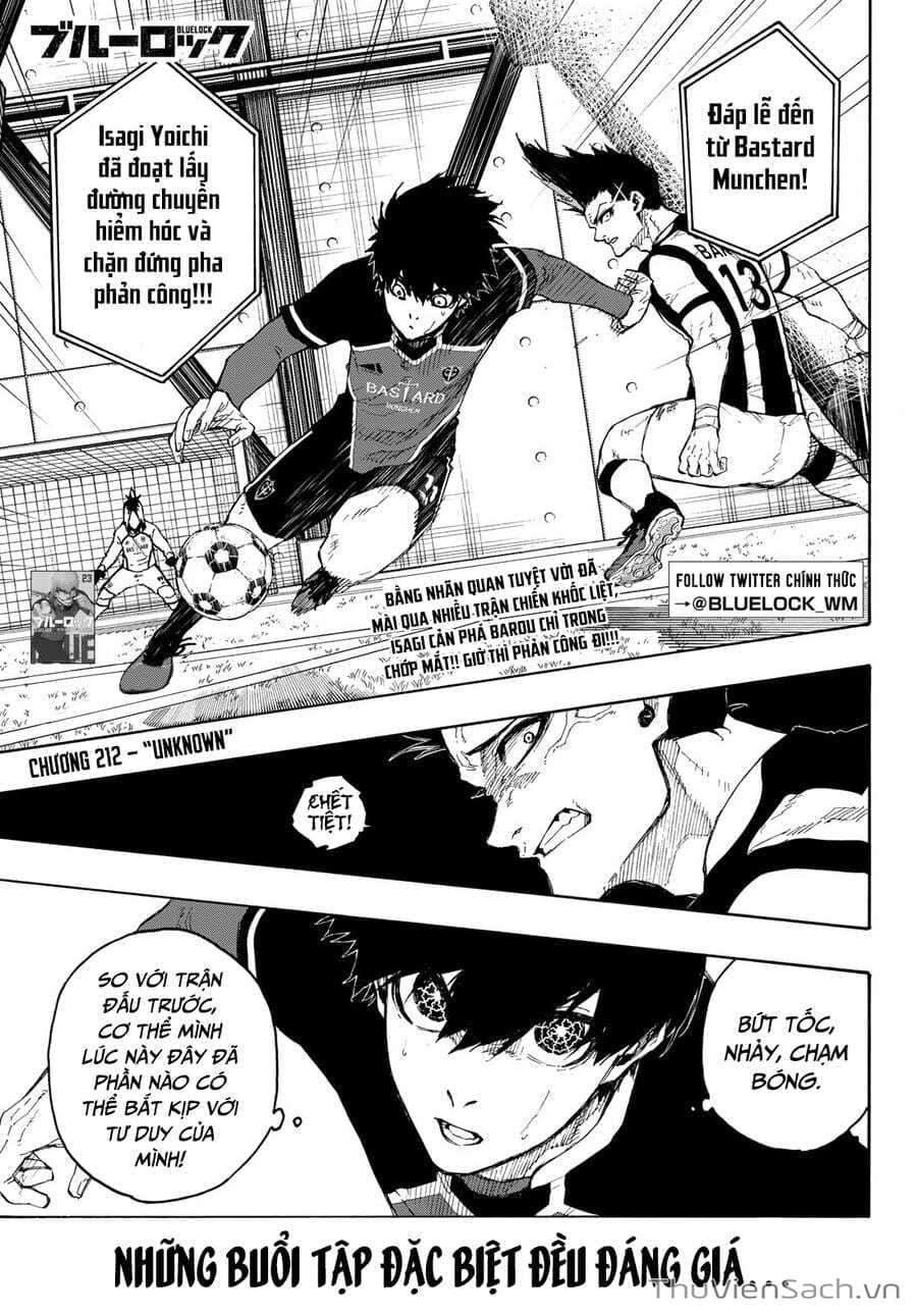 Truyện Tranh Tiền Đạo Số 1 - Blue Lock trang 6