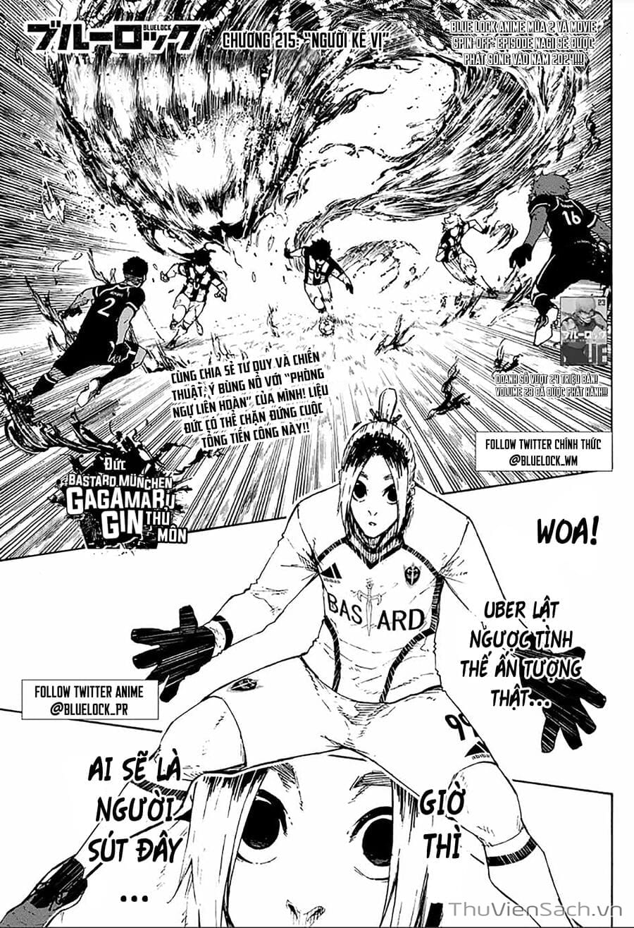 Truyện Tranh Tiền Đạo Số 1 - Blue Lock trang 6