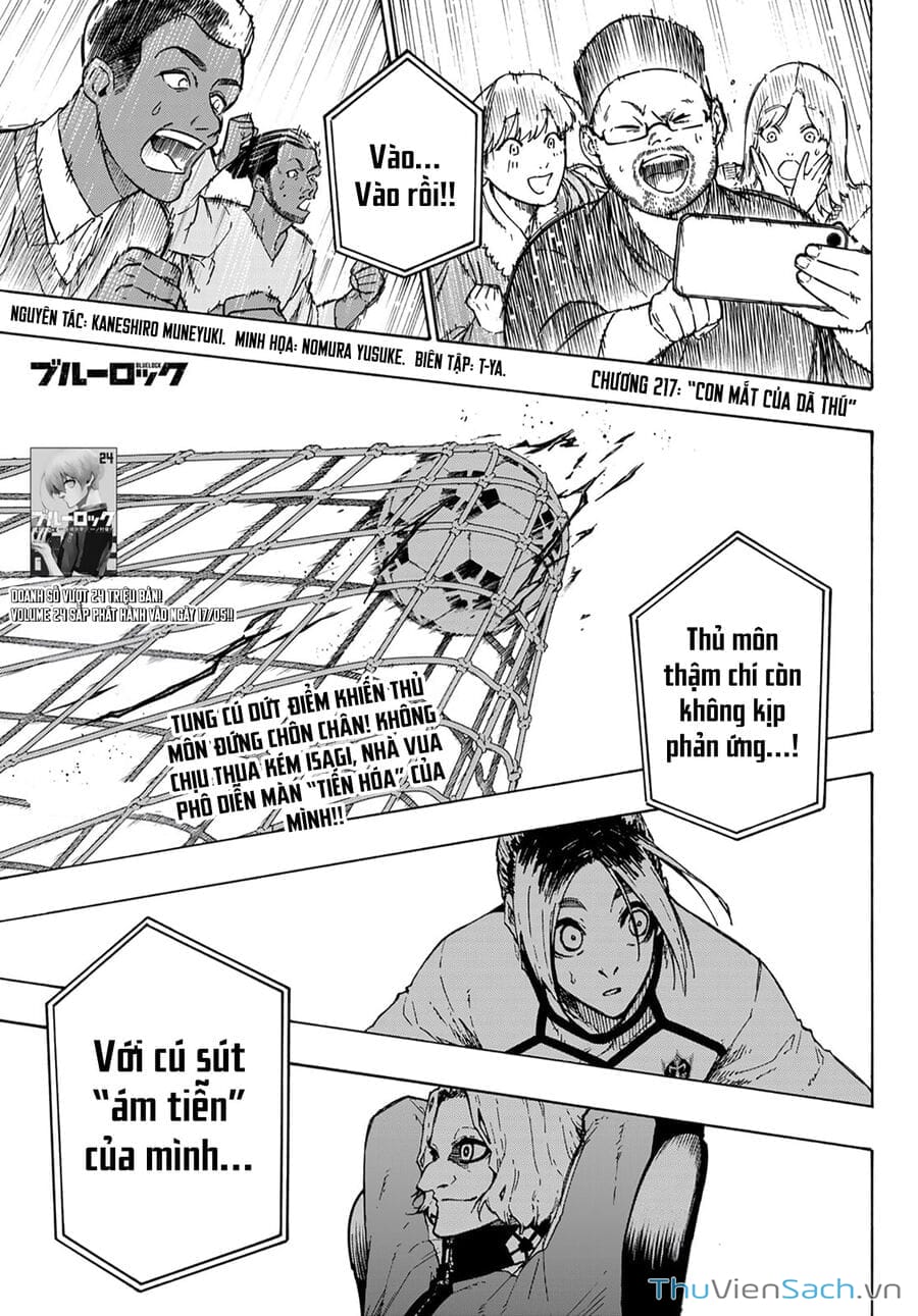 Truyện Tranh Tiền Đạo Số 1 - Blue Lock trang 6