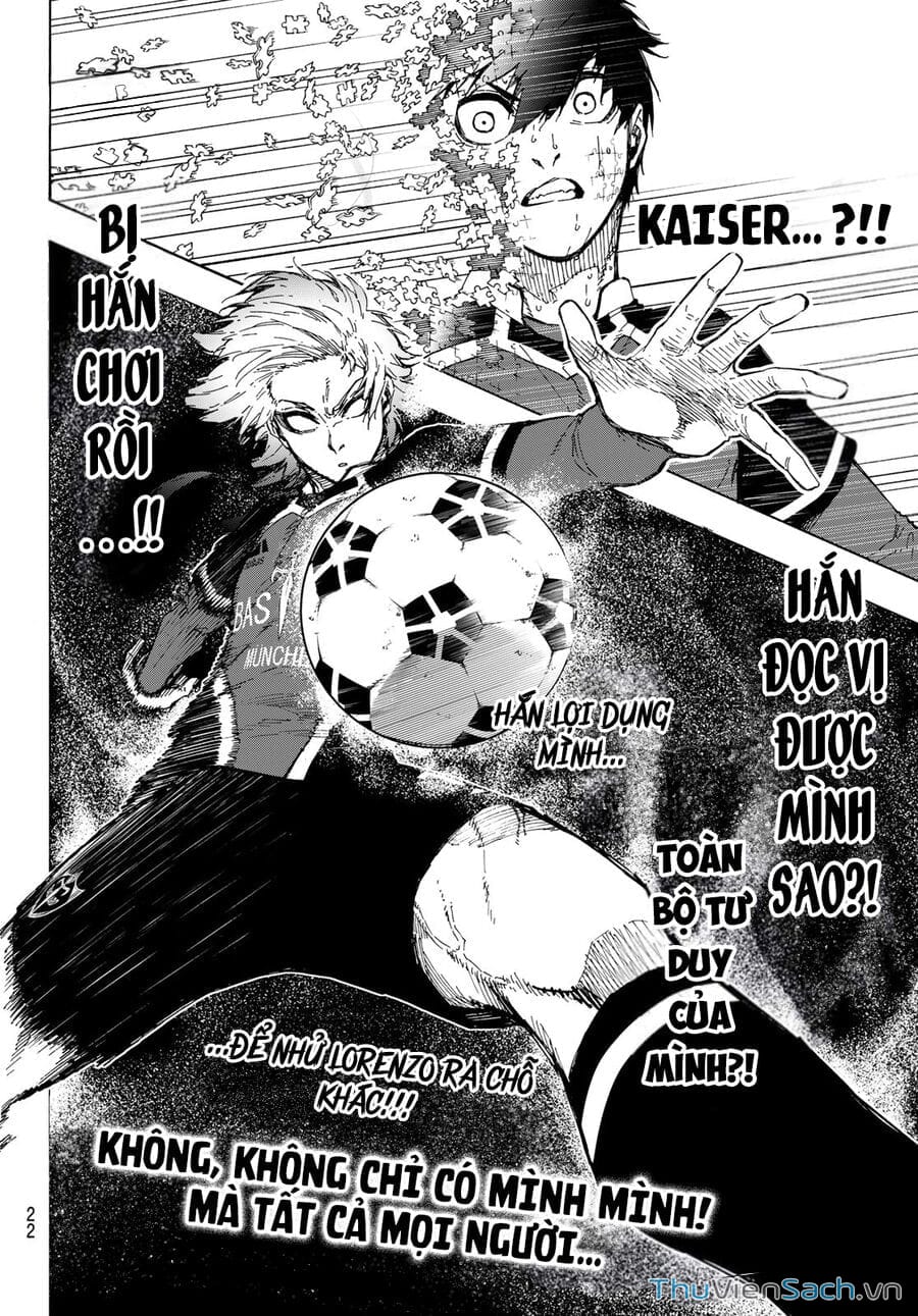 Truyện Tranh Tiền Đạo Số 1 - Blue Lock trang 6