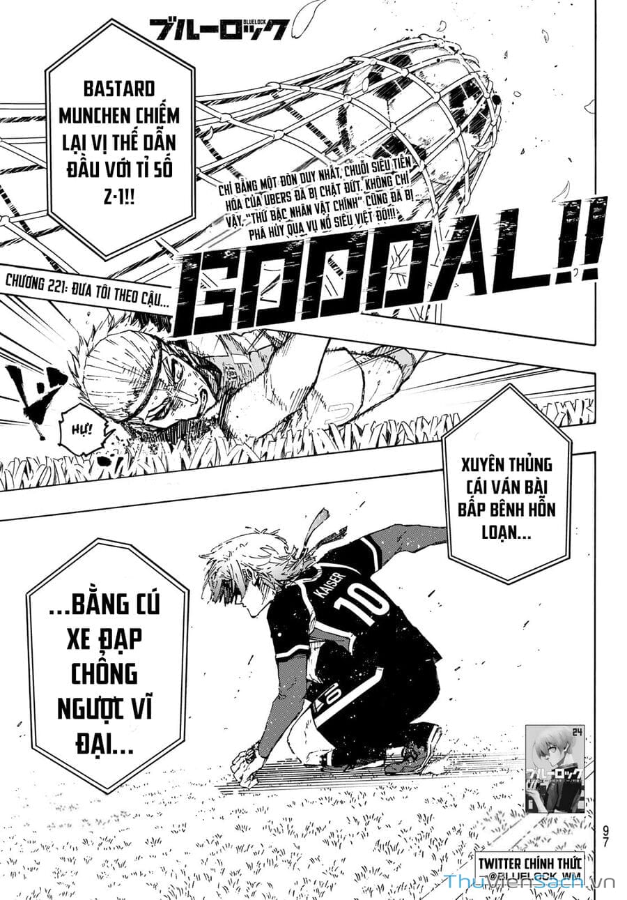 Truyện Tranh Tiền Đạo Số 1 - Blue Lock trang 6