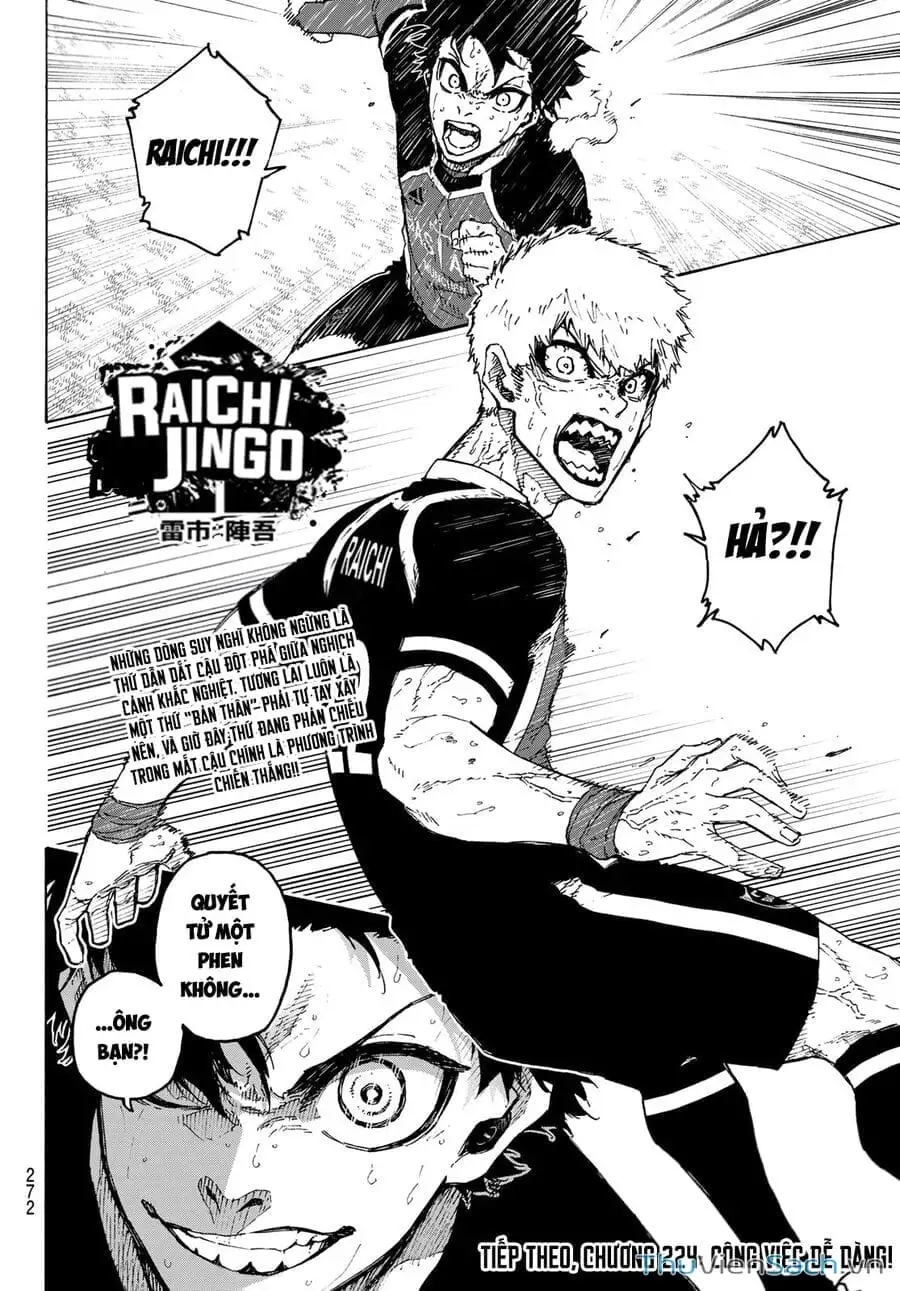 Truyện Tranh Tiền Đạo Số 1 - Blue Lock trang 6