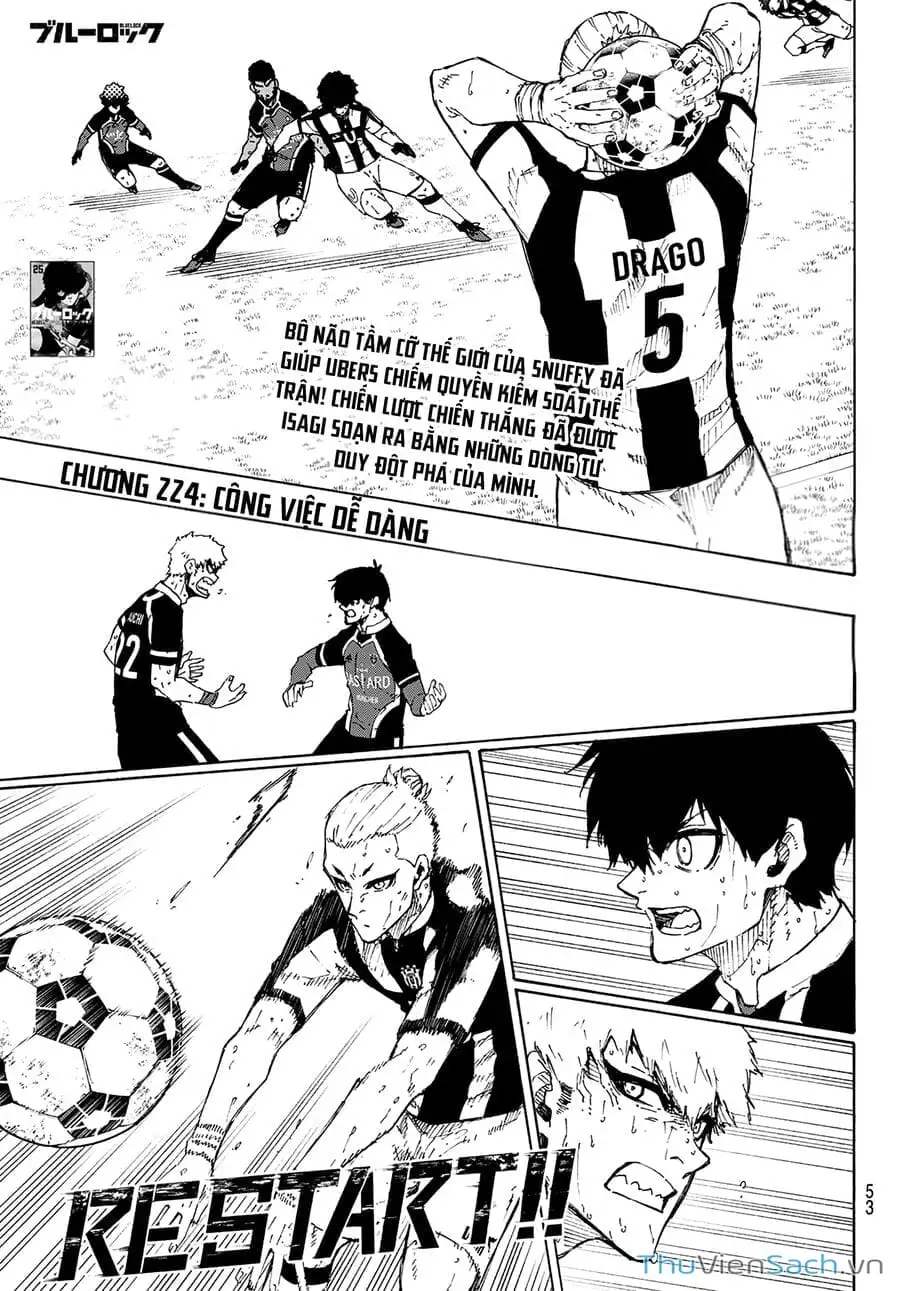 Truyện Tranh Tiền Đạo Số 1 - Blue Lock trang 6