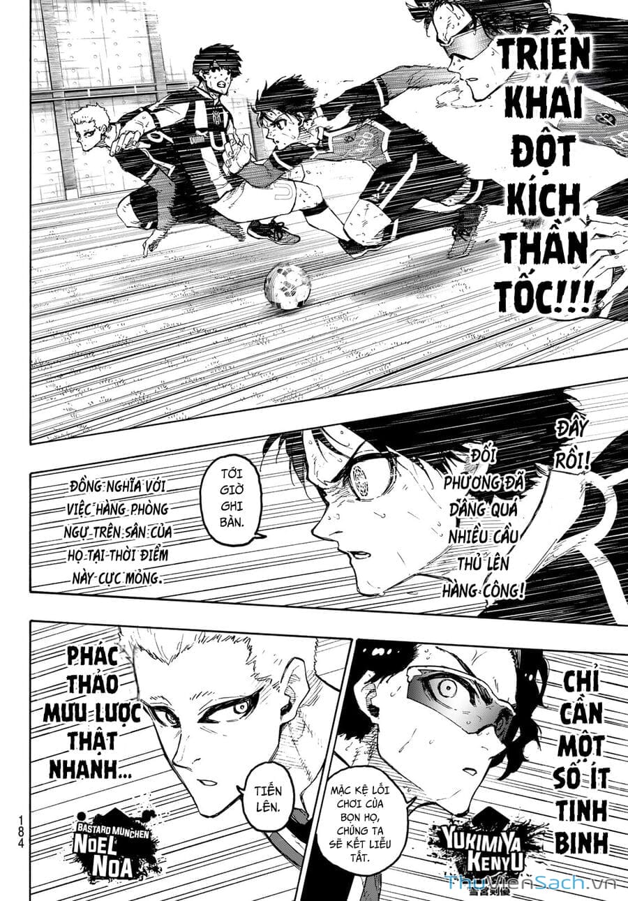 Truyện Tranh Tiền Đạo Số 1 - Blue Lock trang 6