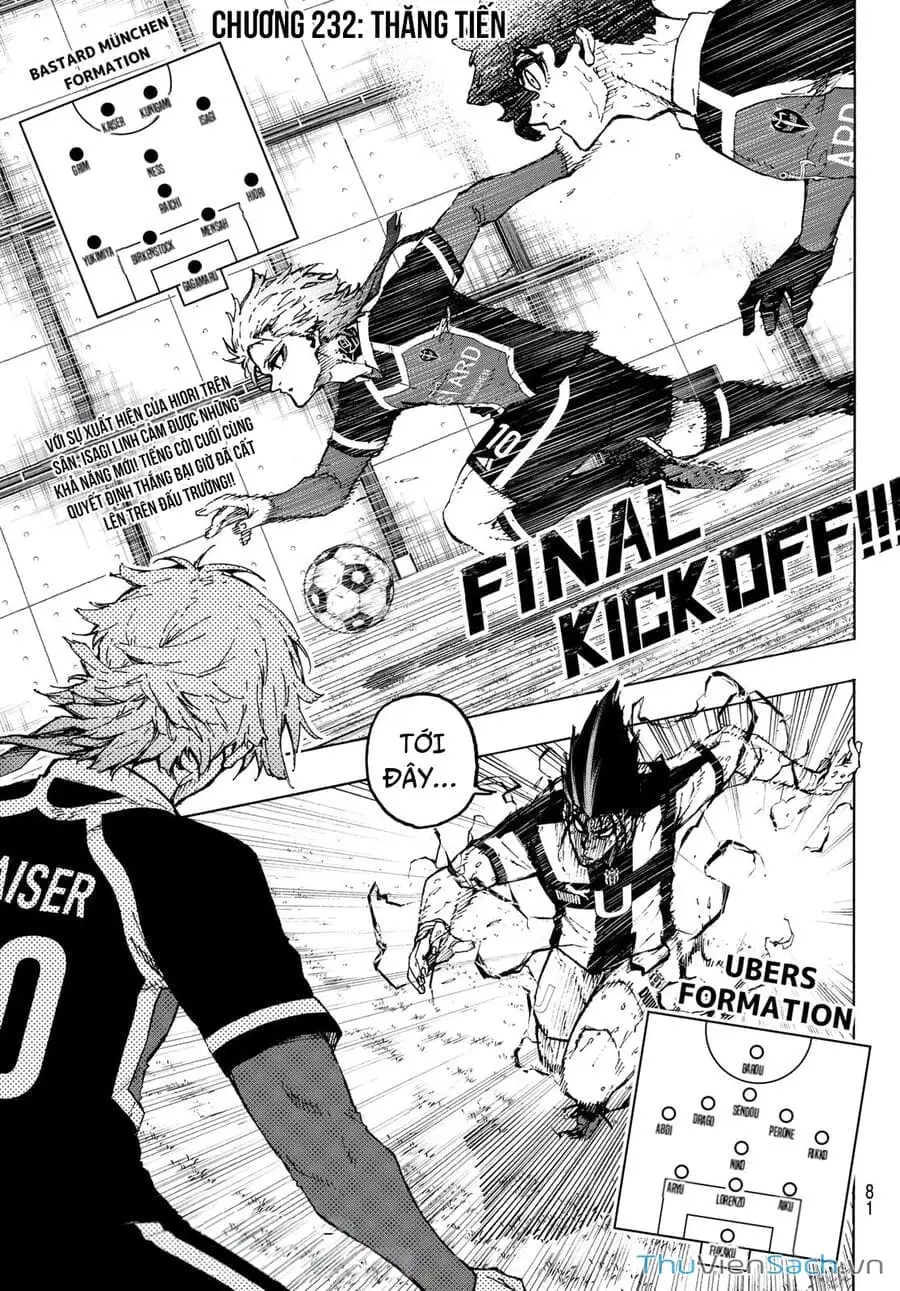 Truyện Tranh Tiền Đạo Số 1 - Blue Lock trang 6