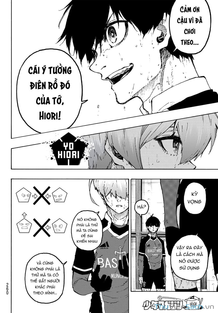Truyện Tranh Tiền Đạo Số 1 - Blue Lock trang 6
