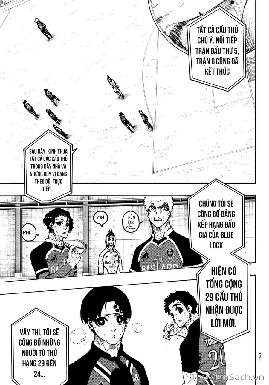 Truyện Tranh Tiền Đạo Số 1 - Blue Lock trang 6