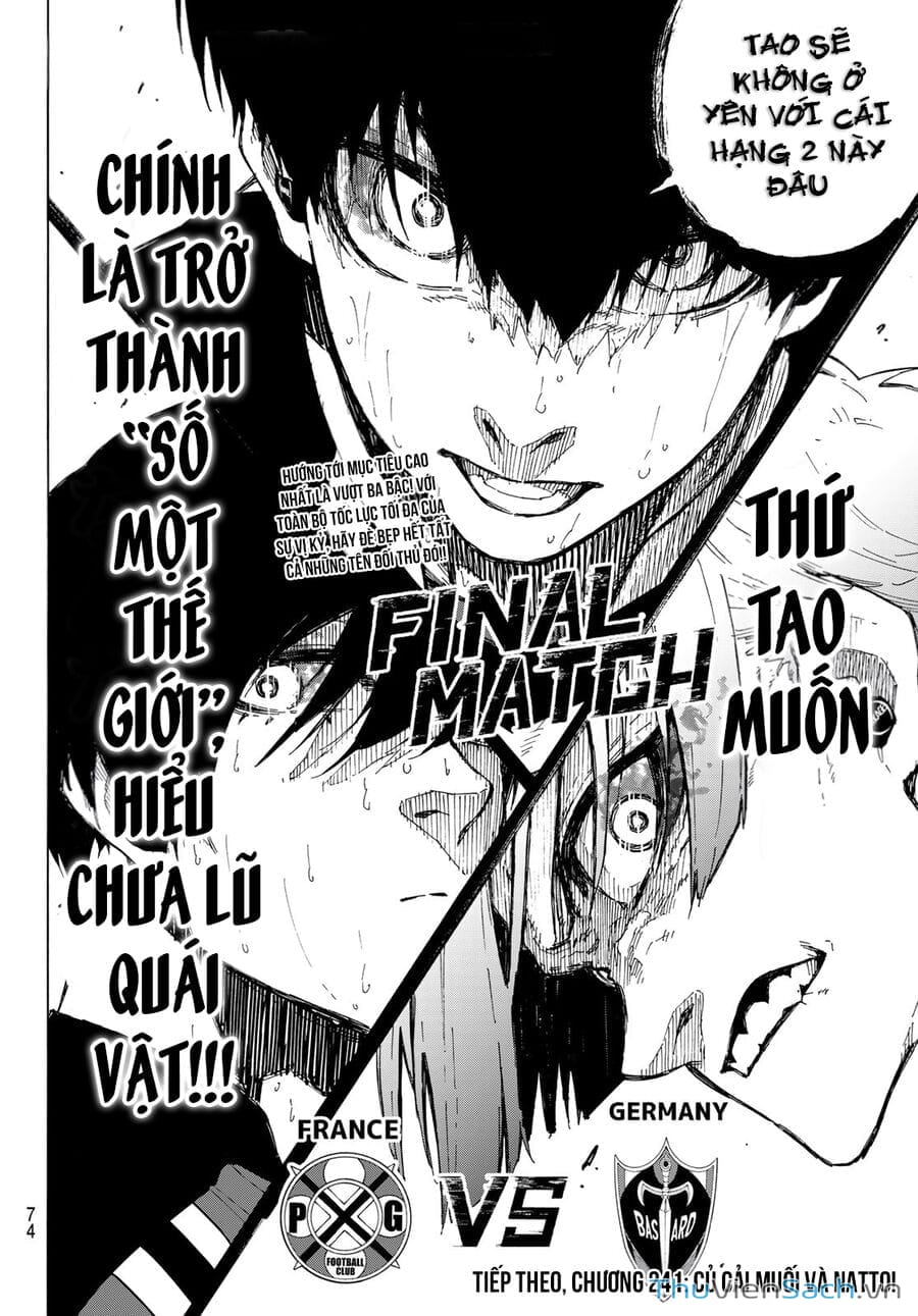Truyện Tranh Tiền Đạo Số 1 - Blue Lock trang 6