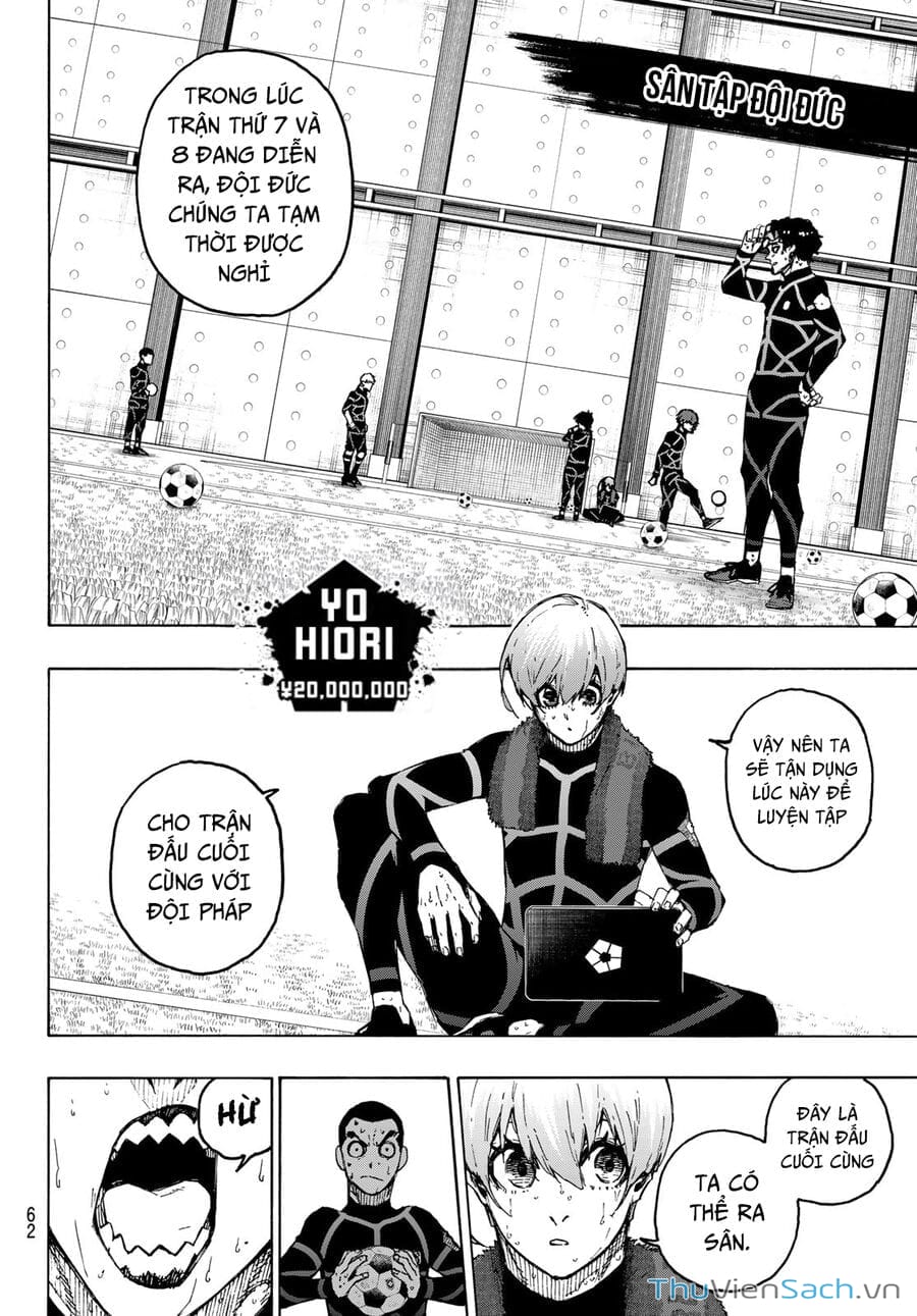 Truyện Tranh Tiền Đạo Số 1 - Blue Lock trang 6