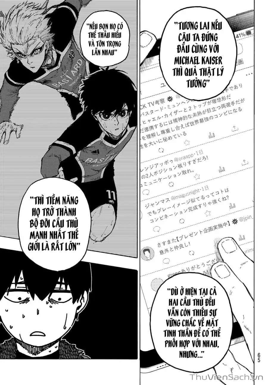 Truyện Tranh Tiền Đạo Số 1 - Blue Lock trang 6