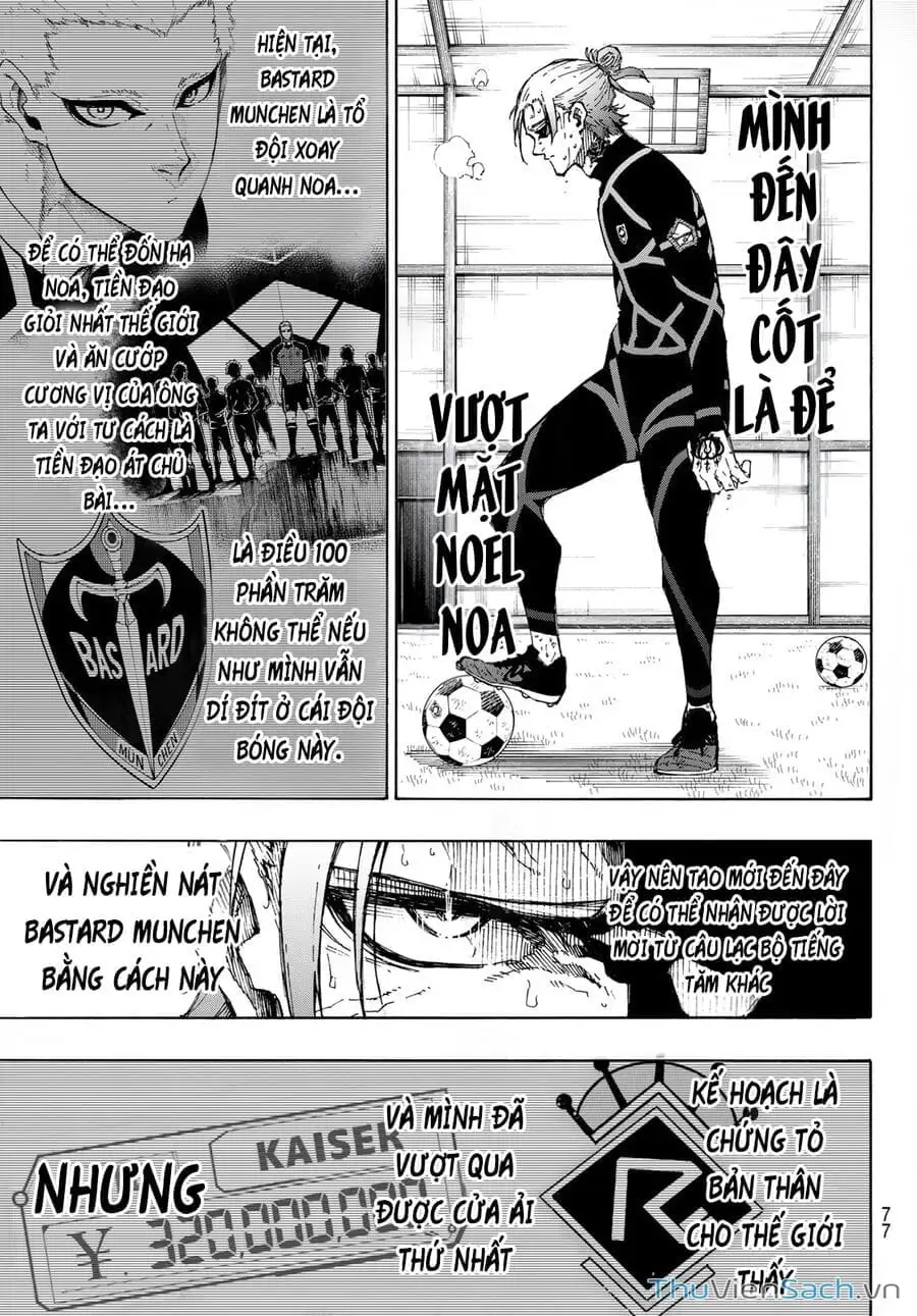 Truyện Tranh Tiền Đạo Số 1 - Blue Lock trang 6