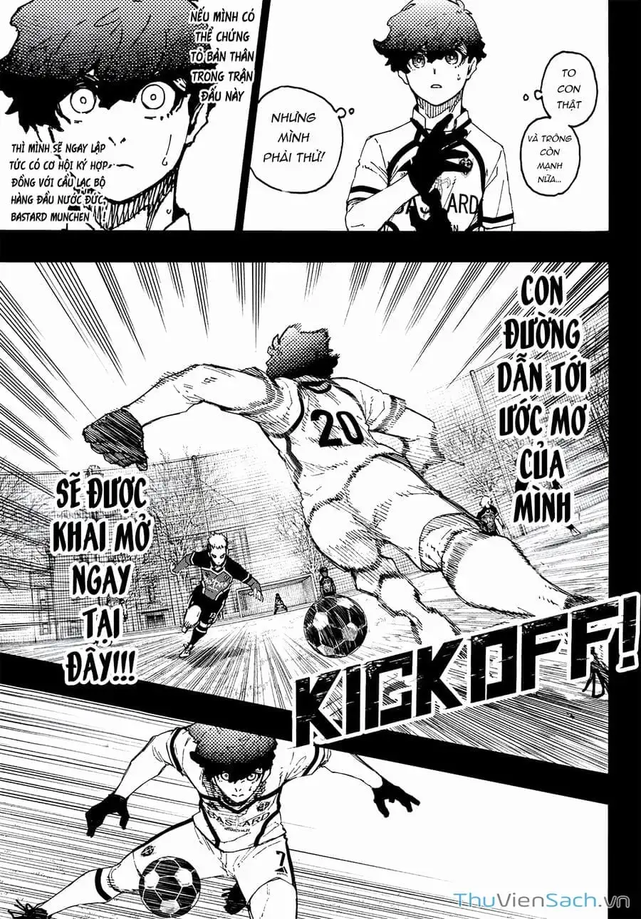 Truyện Tranh Tiền Đạo Số 1 - Blue Lock trang 6