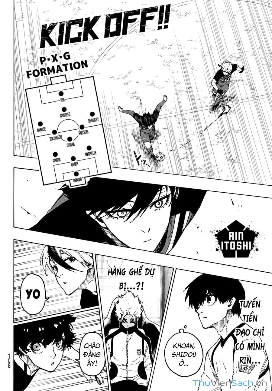 Truyện Tranh Tiền Đạo Số 1 - Blue Lock trang 6
