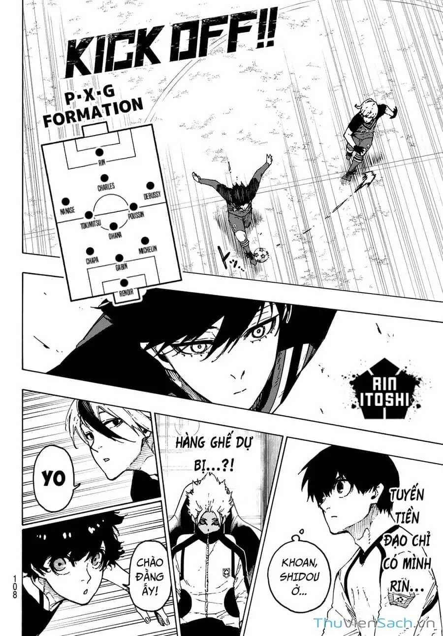 Truyện Tranh Tiền Đạo Số 1 - Blue Lock trang 5