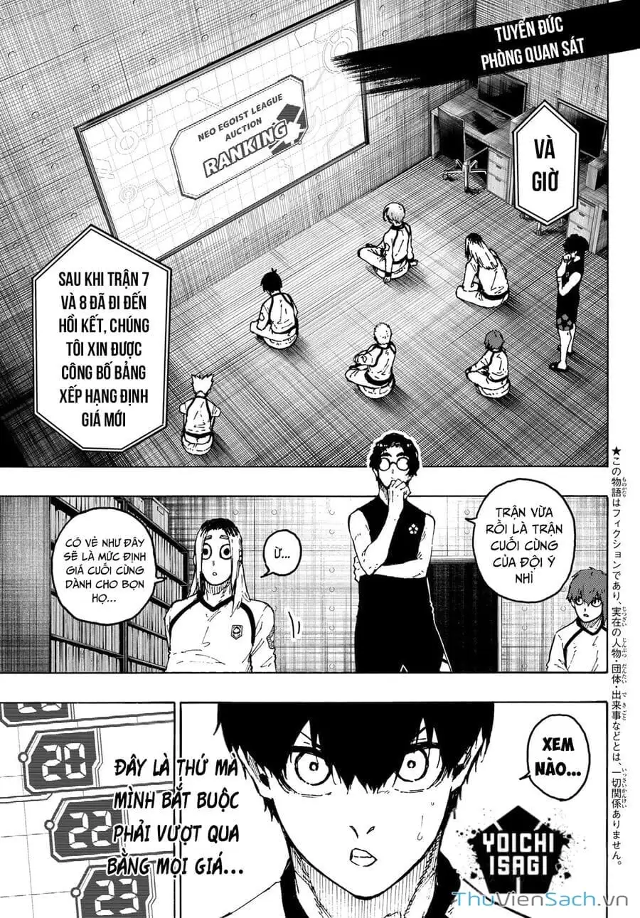 Truyện Tranh Tiền Đạo Số 1 - Blue Lock trang 5