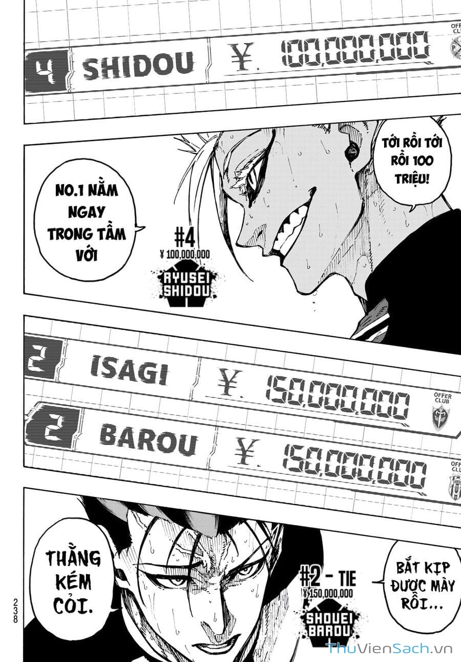 Truyện Tranh Tiền Đạo Số 1 - Blue Lock trang 6