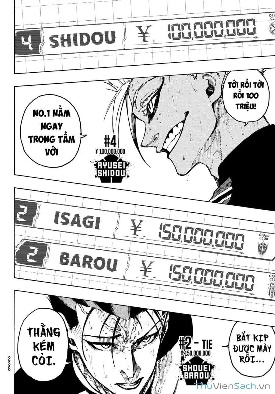 Truyện Tranh Tiền Đạo Số 1 - Blue Lock trang 5