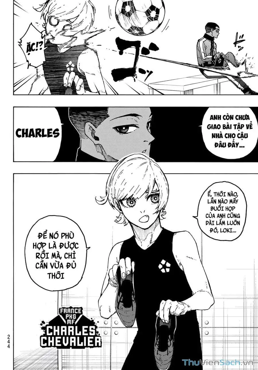 Truyện Tranh Tiền Đạo Số 1 - Blue Lock trang 6