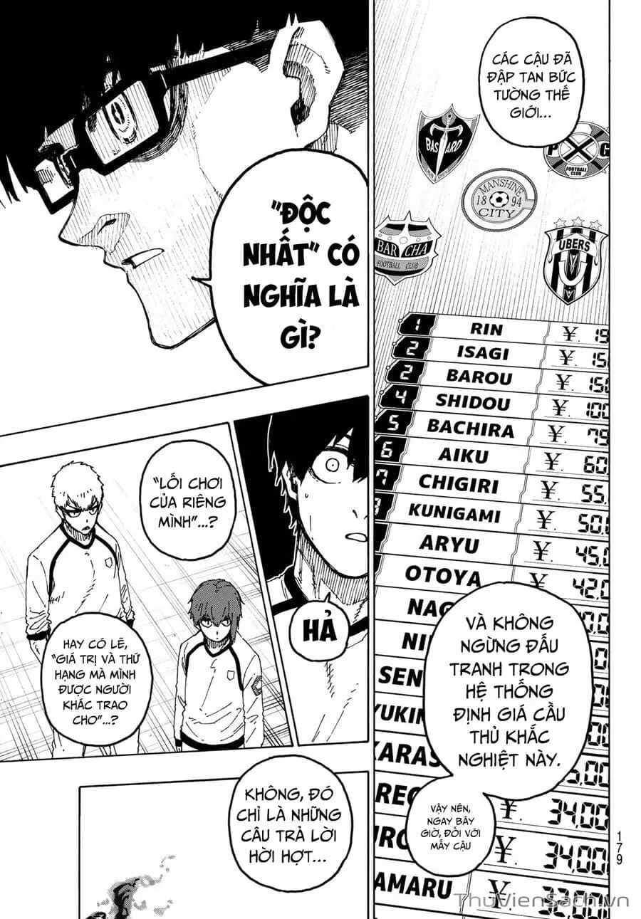 Truyện Tranh Tiền Đạo Số 1 - Blue Lock trang 6