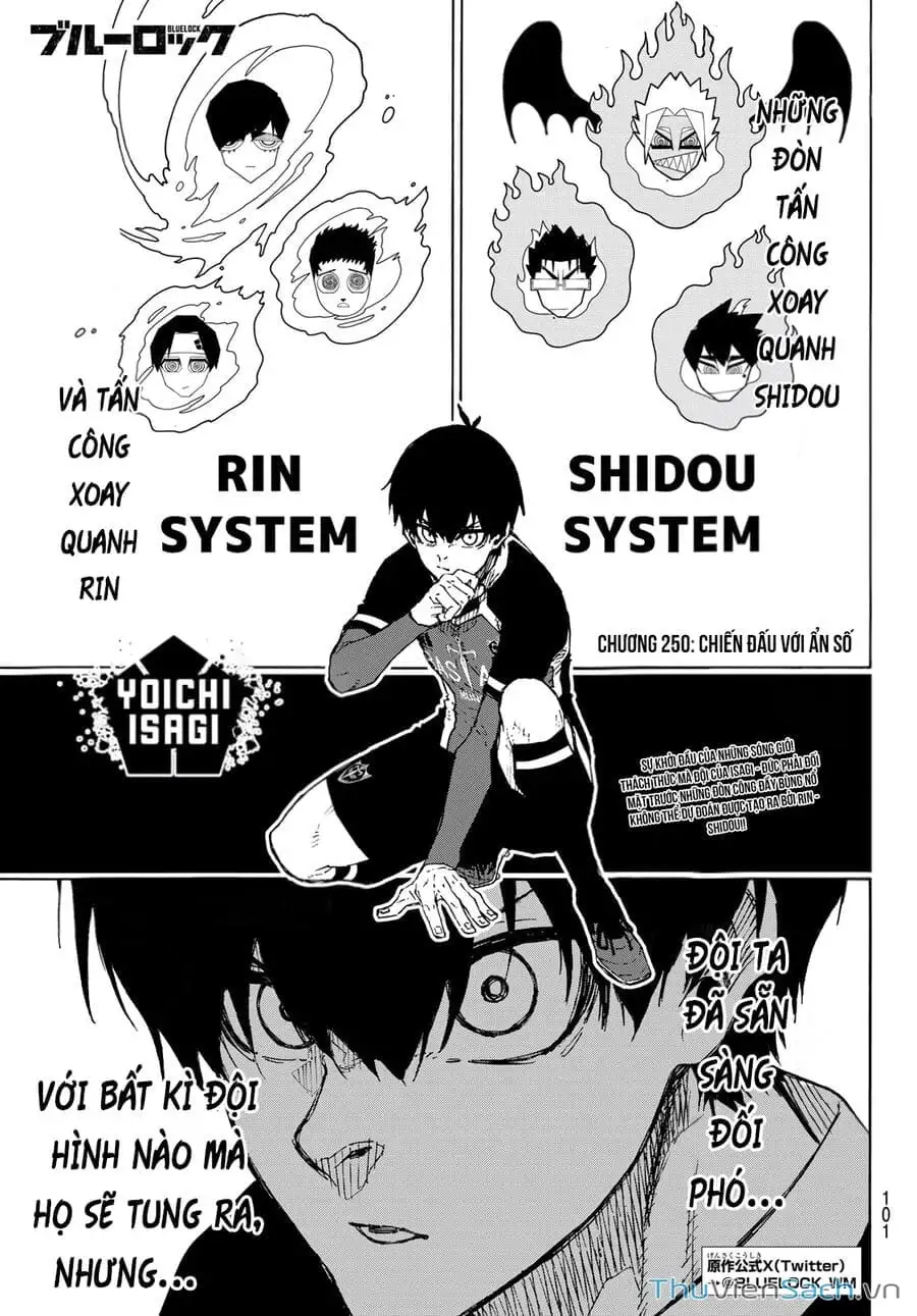 Truyện Tranh Tiền Đạo Số 1 - Blue Lock trang 6