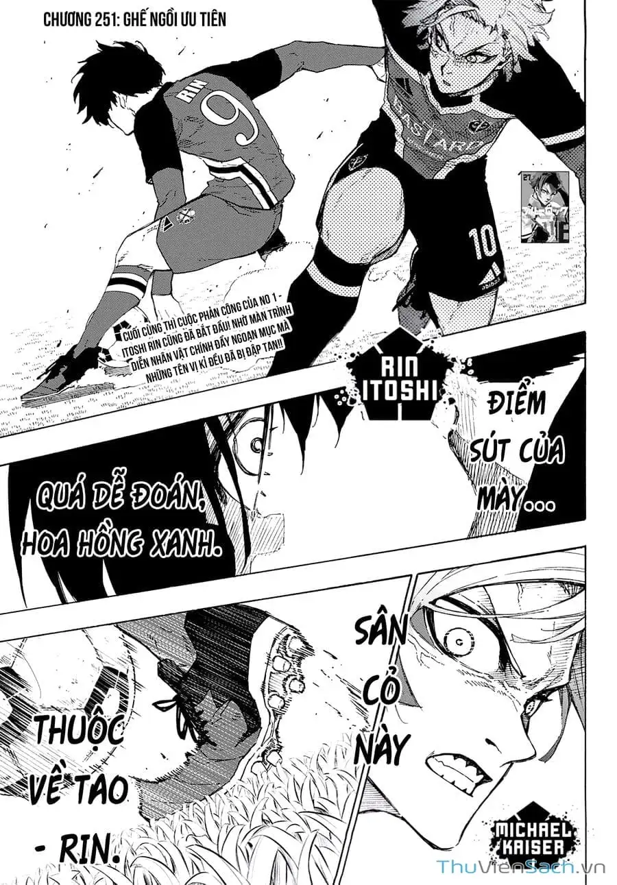 Truyện Tranh Tiền Đạo Số 1 - Blue Lock trang 6