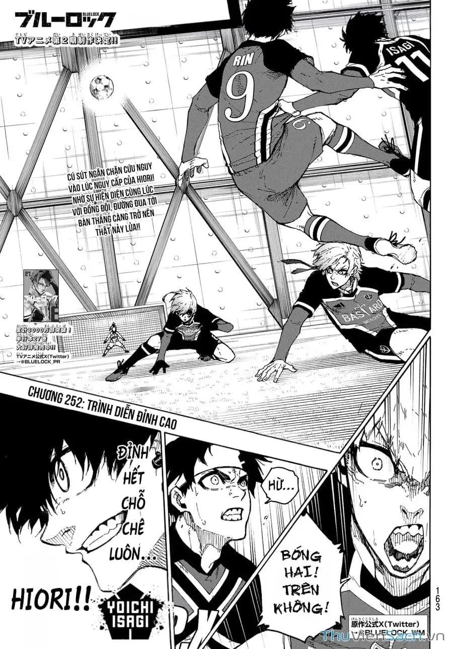 Truyện Tranh Tiền Đạo Số 1 - Blue Lock trang 6