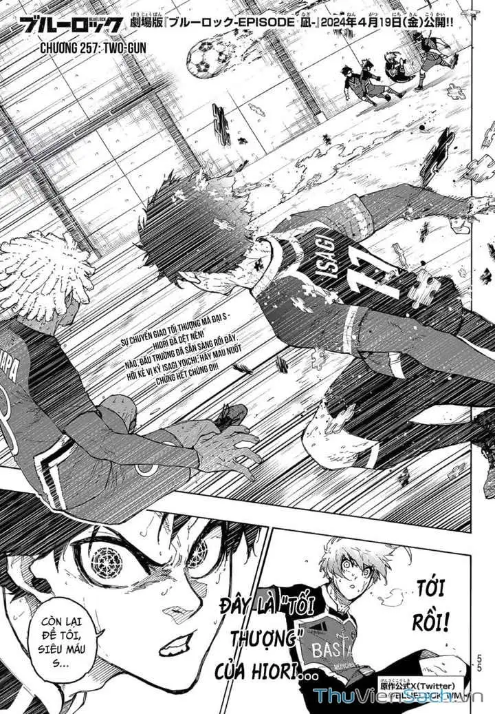 Truyện Tranh Tiền Đạo Số 1 - Blue Lock trang 6