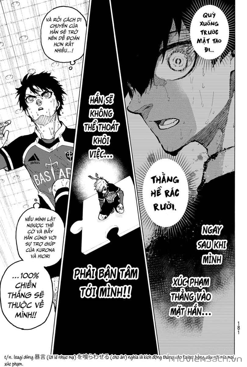 Truyện Tranh Tiền Đạo Số 1 - Blue Lock trang 6